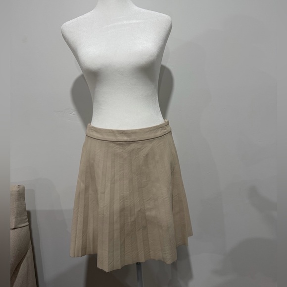 cupcakes & cashmere Size 6 Cream A-Line Skirt - Picture 3 of 15